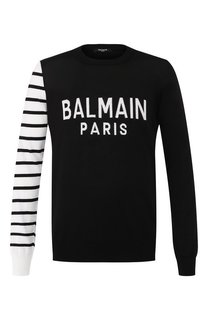 Хлопковый джемпер Balmain