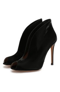 Кожаные ботильоны Vamp Gianvito Rossi