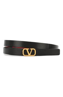 Кожаный ремень Valentino Garavani VLOGO Valentino