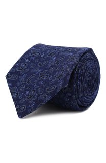 Галстук из смеси шелка и шерсти Kiton