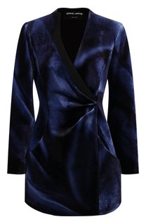 Жакет из смеси вискозы и шелка Giorgio Armani