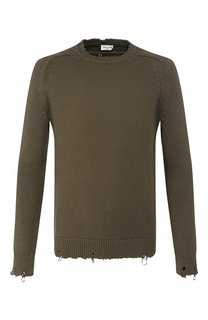 Хлопковый свитер Saint Laurent