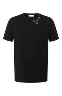 Хлопковая футболка Saint Laurent