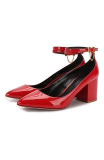 Кожаные туфли Valentino Garavani Tiny Chain Valentino