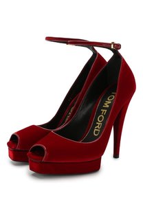 Текстильные туфли Tom Ford