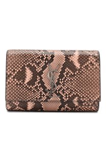 Сумка Monogram Kate из кожи питона Saint Laurent