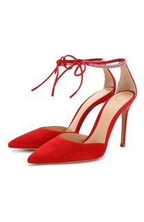 Замшевые туфли Gianvito Rossi