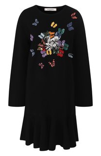 Платье из вискозы Valentino