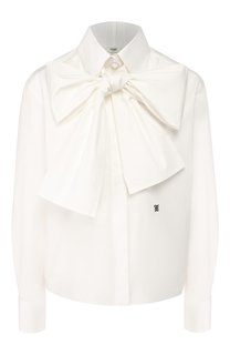 Хлопковая блузка Fendi