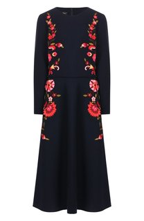 Шерстяное платье Oscar de la Renta