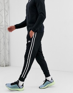 Черные джоггеры с манжетами Nike Tribute-Черный