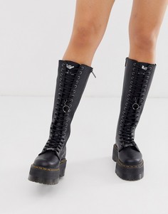 Черные сапоги на платформе Dr Martens x Dolls Kill 1B60 Max-Черный