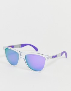 Солнцезащитные очки с фиолетовыми переливающимися стеклами Oakley Frogskins Poloroid-Фиолетовый