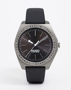 Часы с силиконовым ремешком HUGO 1530106 Act - 44 мм-Серый
