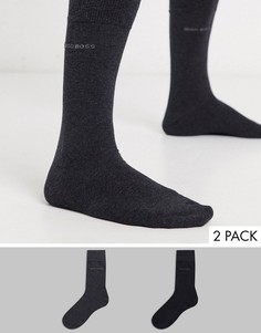 Подарочный набор из 2 пар носков и фирменной кружки BOSS bodywear-Черный