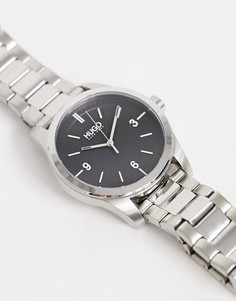 Серебристые наручные часы HUGO 1530016 Create-Серебряный