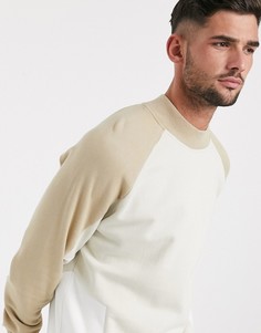 Светло-бежевый джемпер Topman