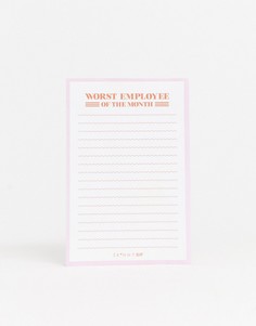 Клейкая бумага для заметок Skinnydip-Белый