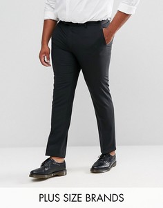 Брюки скинни Noose & Monkey PLUS-Черный