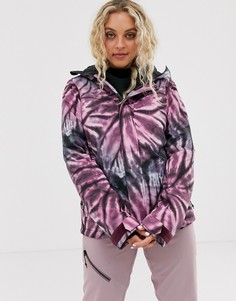 Фиолетовая утепленная куртка Volcom-Фиолетовый