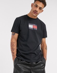 Черная футболка с логотипом Tommy Jeans-Черный