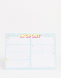 Настольный планировщик Skinnydip-Синий