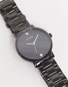 Черные наручные часы Guess Supernova-Черный