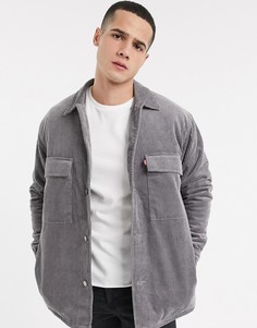 Серая вельветовая куртка Levis-Серый Levis®