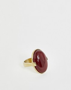Кольцо с красным камнем Dyrberg Kern-Красный