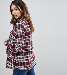 Топ в клетку эксклюзивно для ASOS Maternity-Мульти