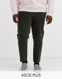 Зеленые классические джинсы ASOS DESIGN Plus-Зеленый