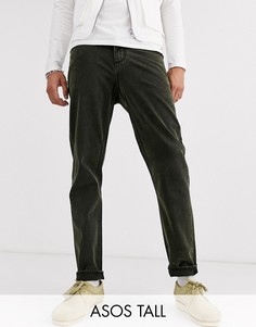 Зеленые классические джинсы ASOS DESIGN Tall-Зеленый