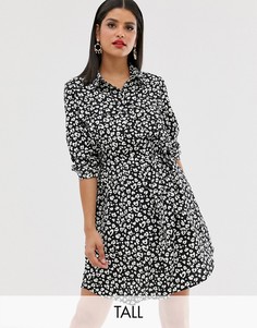 Платье-рубашка со звериным принтом Brave Soul Tall alenia-Мульти