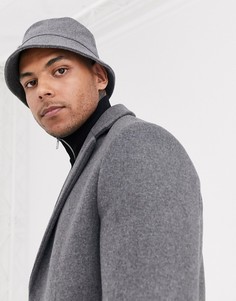 Серая панама ASOS DESIGN-Серый