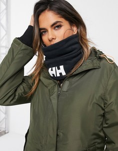 Черный шарф-снуд Helly Hansen