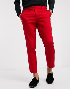 Красные брюки скинни River Island-Красный