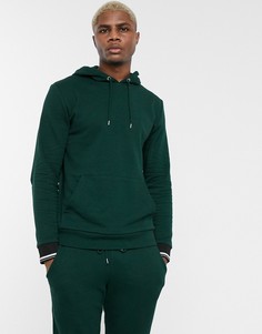 Худи от комплекта зеленого цвета в полоску ASOS DESIGN-Зеленый