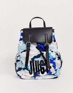 Рюкзак с камуфляжным принтом Juicy Couture-Синий