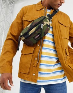Камуфляжная сумка-кошелек на пояс Eastpak-Зеленый