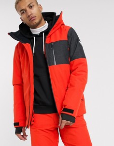 Оранжевая горнолыжная куртка Quiksilver Mission Plus-Оранжевый