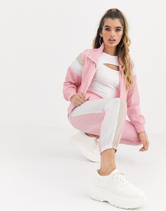 Спортивный костюм колор блок BLFD-Розовый