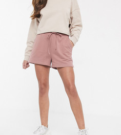 Трикотажные шорты ASOS DESIGN Petite-Коричневый
