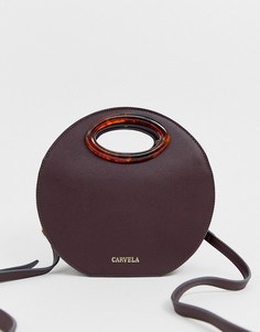 Круглая сумка через плечо Carvela Emma-Фиолетовый