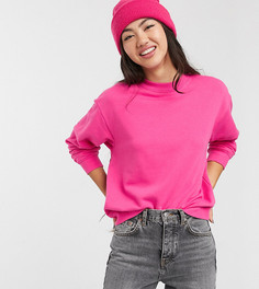 Розовый свитшот с круглым вырезом Monki