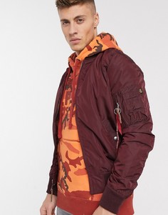 Нейлоновая куртка Alpha Industries MA-1-Красный