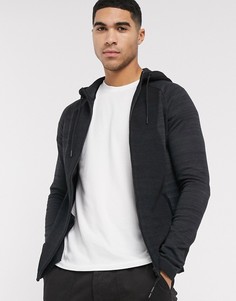 Трикотажный худи Jack & Jones Core-Черный