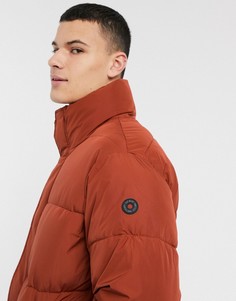 Дутая куртка рыжего цвета Esprit-Красный