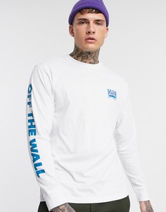 Белый лонгслив Vans