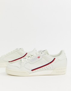 Кремовые кроссовки в стиле 80-х adidas Originals Continental B41680-Белый