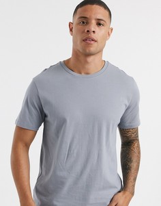 Светло-серая футболка Burton Menswear-Серый